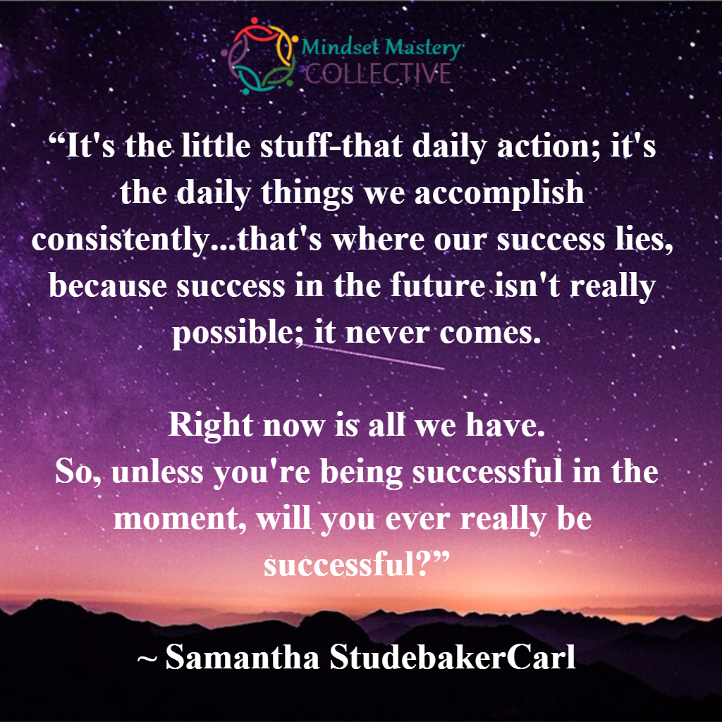 samantha quote on success in the moment