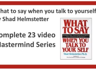 What to say when you talk to yourself: Complete Playlist 23 video series what to say when you talk to yourself